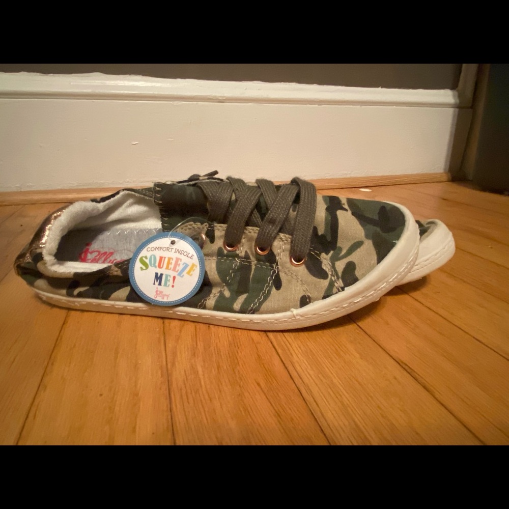 Camo sneakers